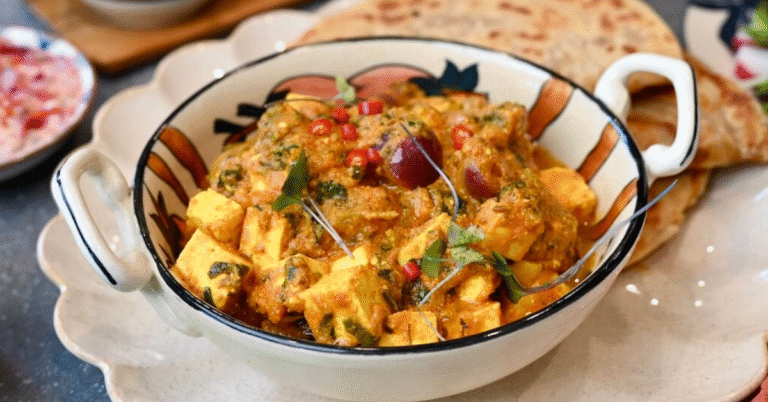 Methi Paneer Masala Recipe