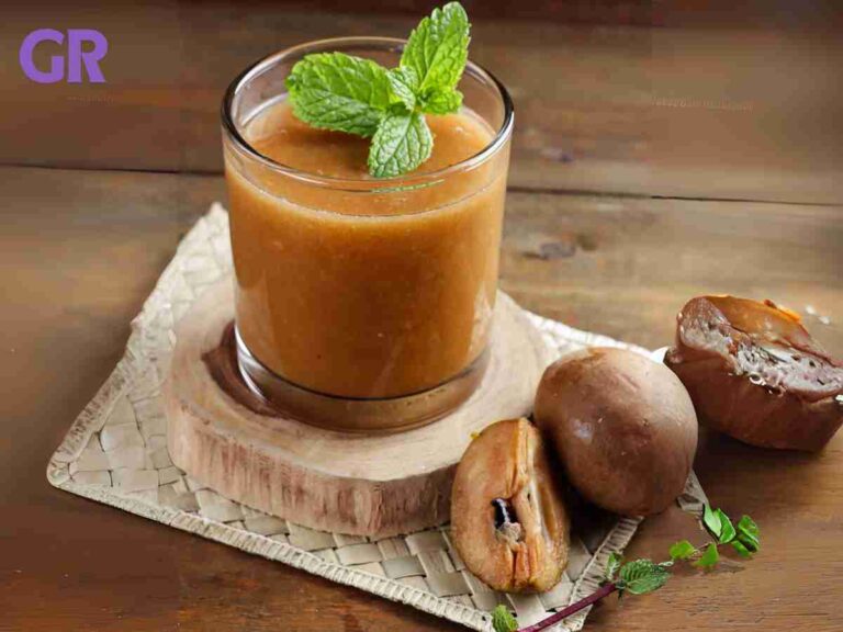 Chikoo Milkshake Gujarati Recipe