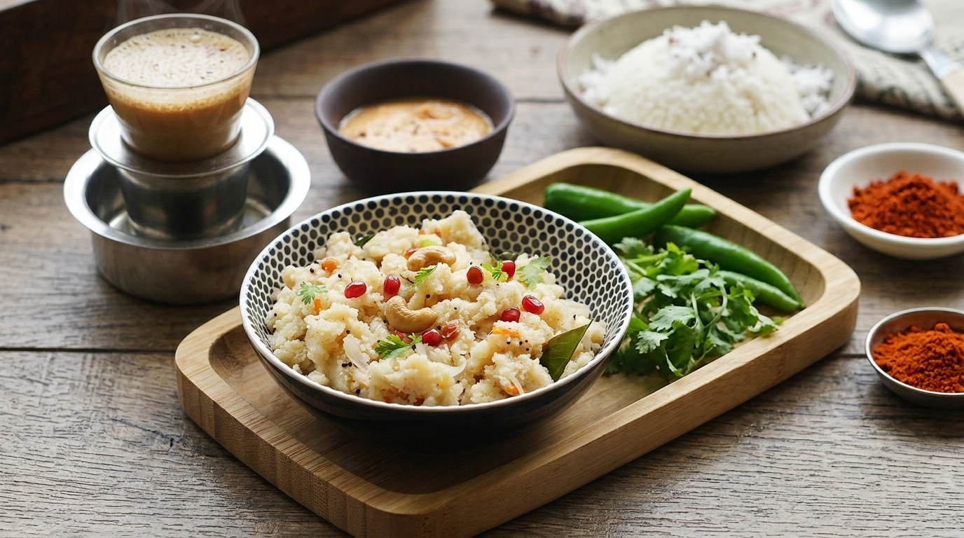 rava upma recipe
