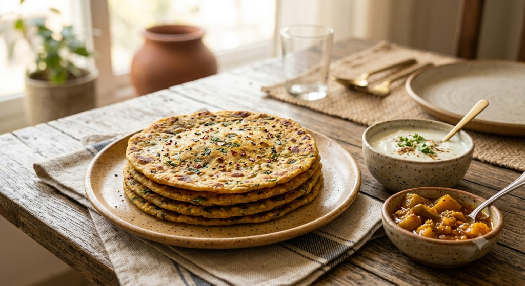 Methi Thepla Gujarati Breakfast Recipes