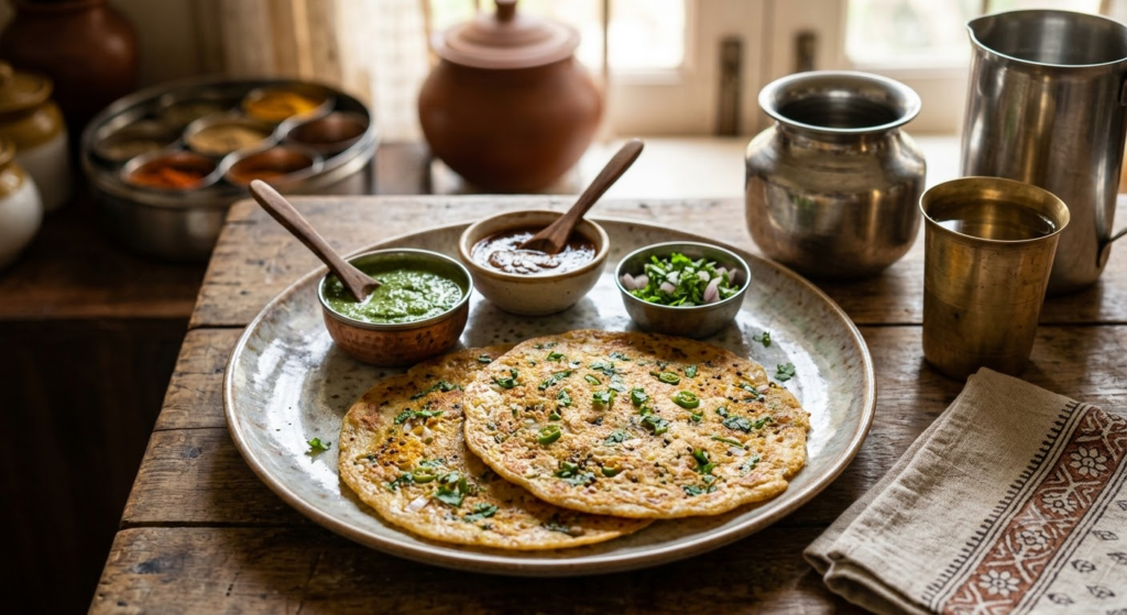 Gujarati Pudla Gujarati Breakfast Recipes